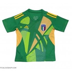 Italia Portiere Seconda Maglia Europei 2024 Manica Corta